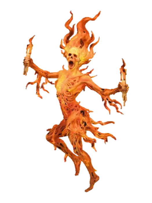 3D model for Witch Inferno Spirit, #Halloween2025#