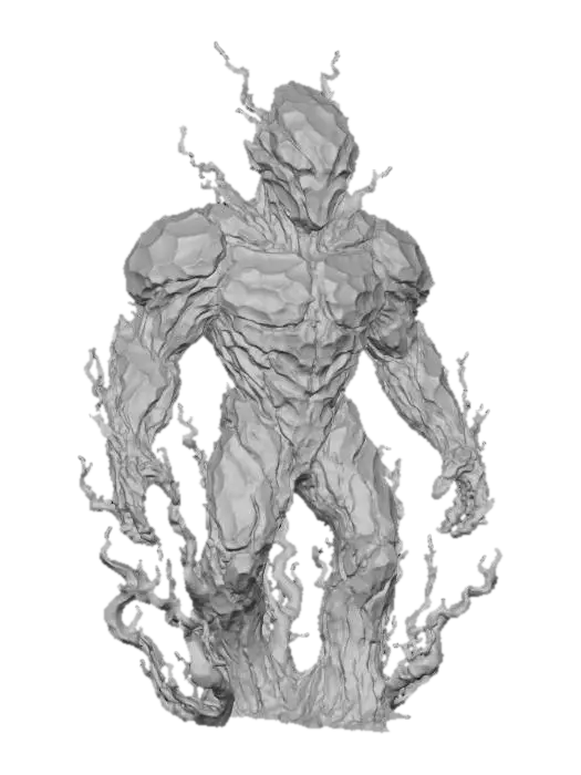 3D model for Elemental Fire Crack