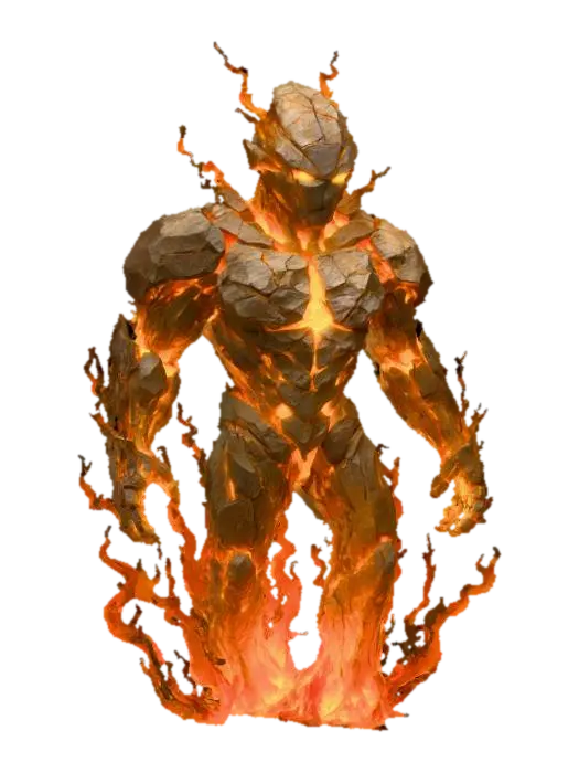 3D model for Elemental Fire Crack