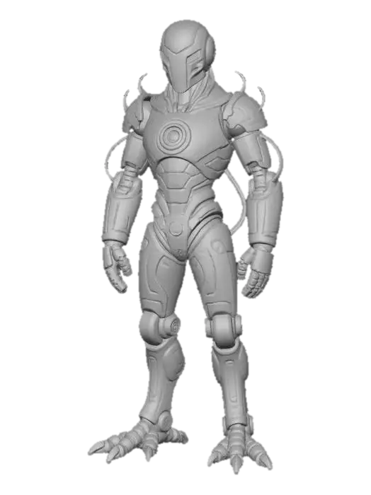 3D model for Robotic Metallic Sentinel