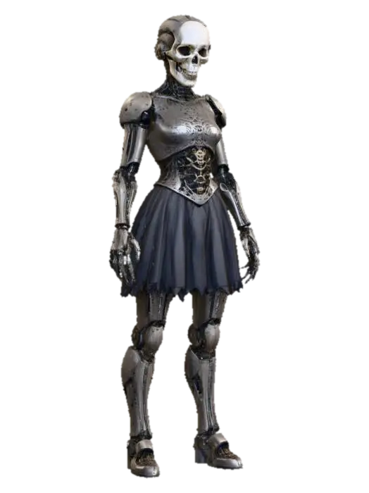 3D model for Robotic Female Eternal Automaton, #Halloween2025#