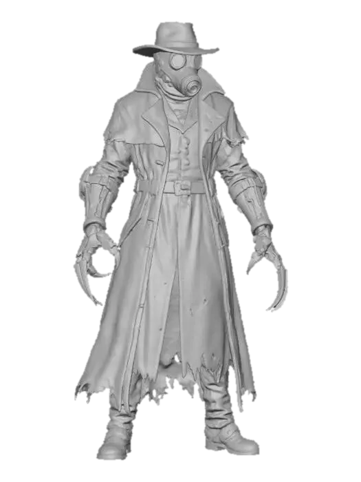 3D model for Gaslight Stalker Dark, #Halloween2025#