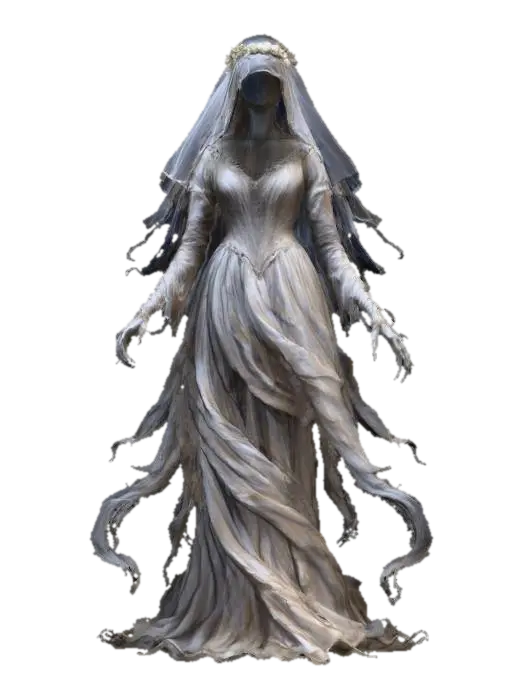 3D model for Spectral Bride, #Halloween2025#