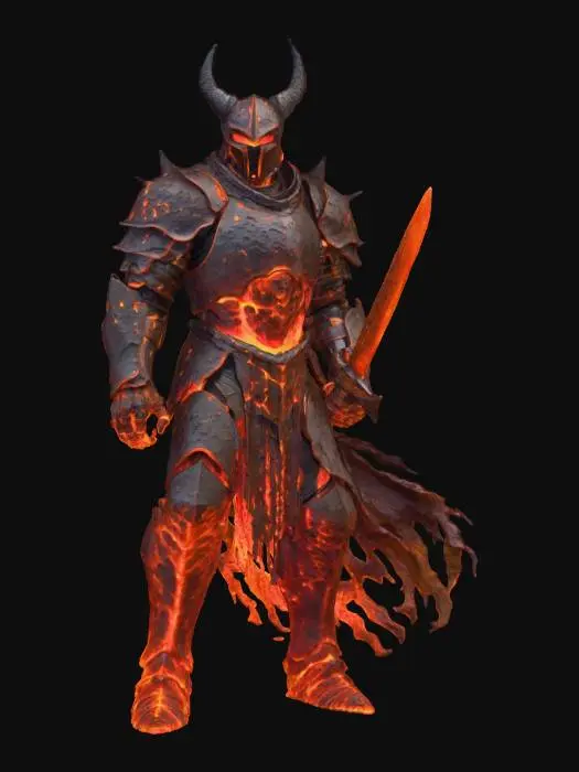 3D model for Infernal Knight, #Halloween2025#