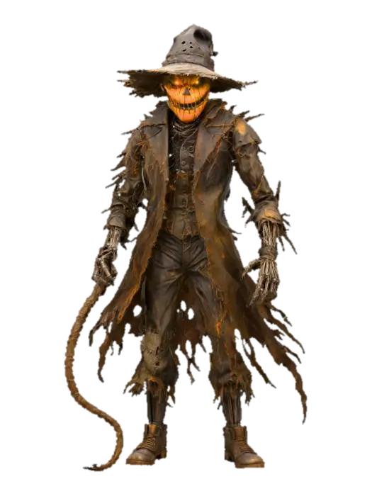 Cyber Scarecrow Phantom Reaper, #Halloween2025# 3D model, vytvořený pomocí AI