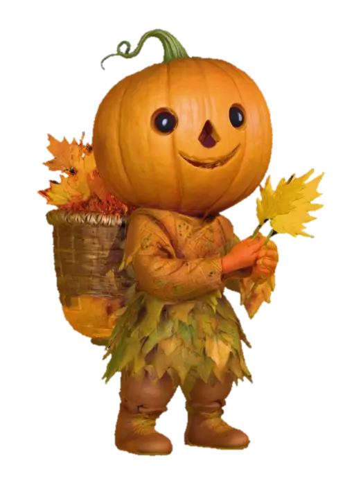 3D model for Autumn Pumpkin Sprite, #Halloween2025#
