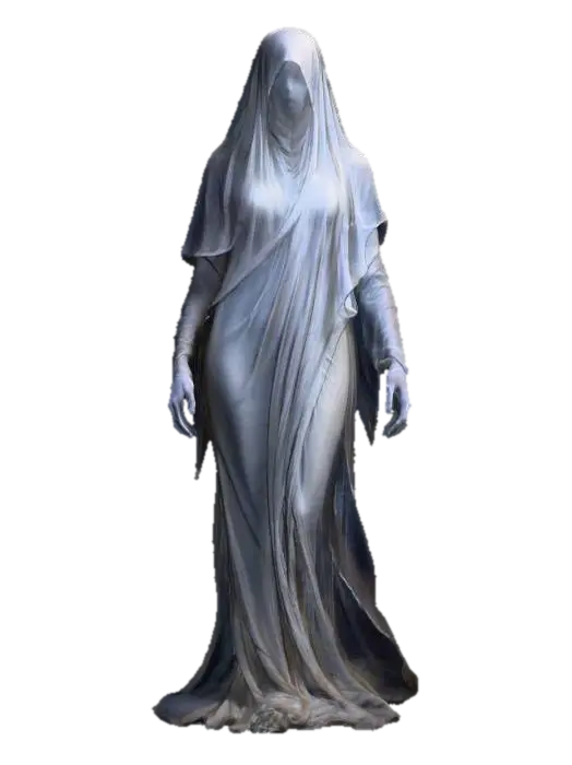 Veil of Shadows, #Halloween2025# - Themed 3D model, vytvořený pomocí AI