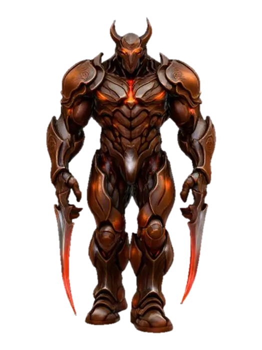 3D model for Cyber Robotic Daemon Warlord