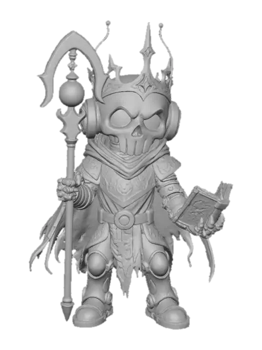 3D model for Lich Mini-Bot, #Halloween2025#