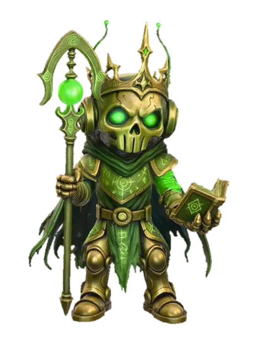 3D model for Lich Mini-Bot, #Halloween2025#