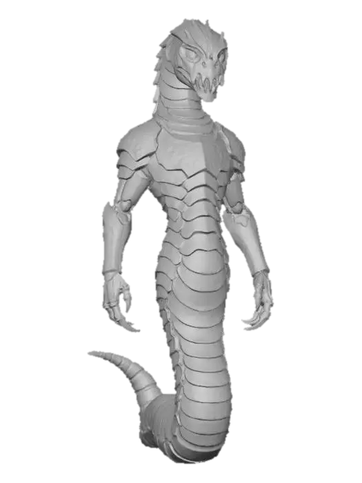 3D model for Cyber Snake