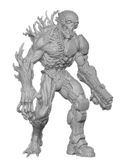 3D model for Cyborg Abomination Morfing
