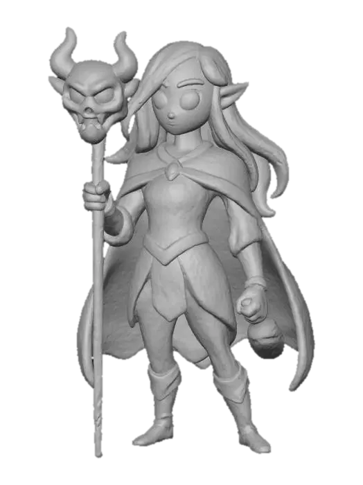 3D model for Female Demon Hunter