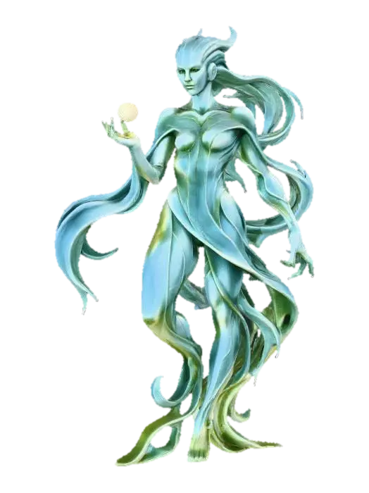 Ethereal Luminescence - Visuals 3D model, vytvořený pomocí AI