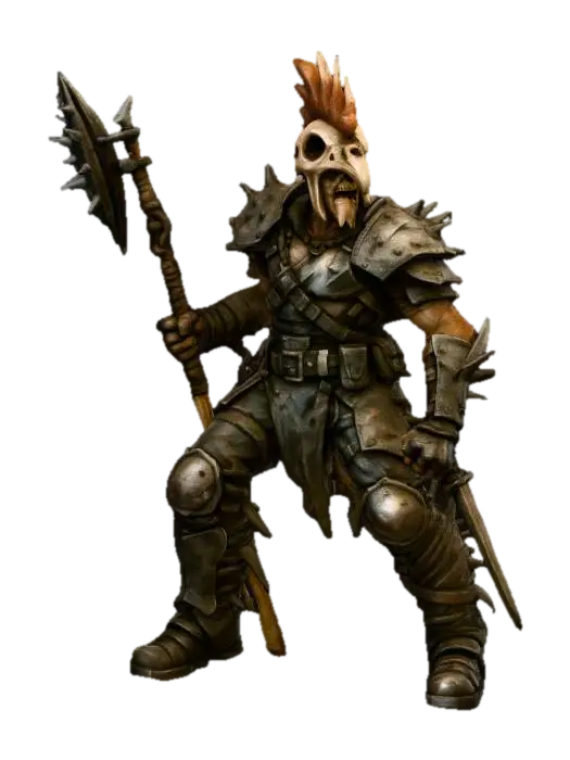 Mad Turkey Conqueror, #Thanksgiving# 3D model, vytvořený pomocí AI