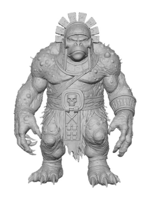3D model for Aztec Monster Destroyer