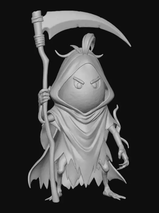 3D model for Anime Pear Reaper, #Thanksgiving#