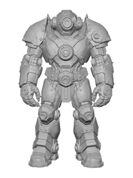 3D model for Old Rusty Robot