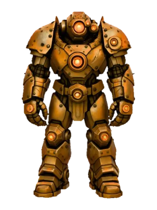 3D model for Old Rusty Robot