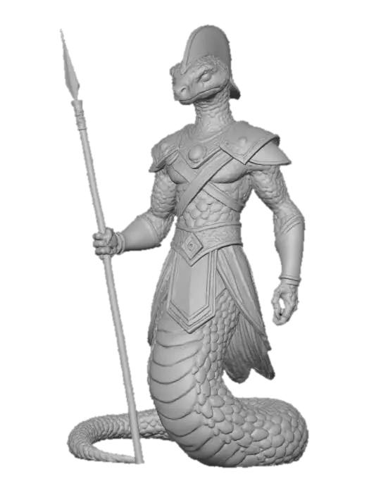 3D model for Serpent Sentinel