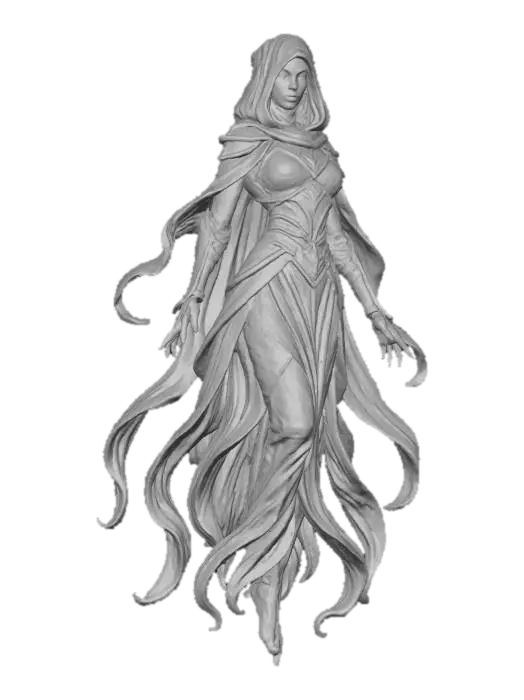 3D model for Female Ethereal Enchantress
