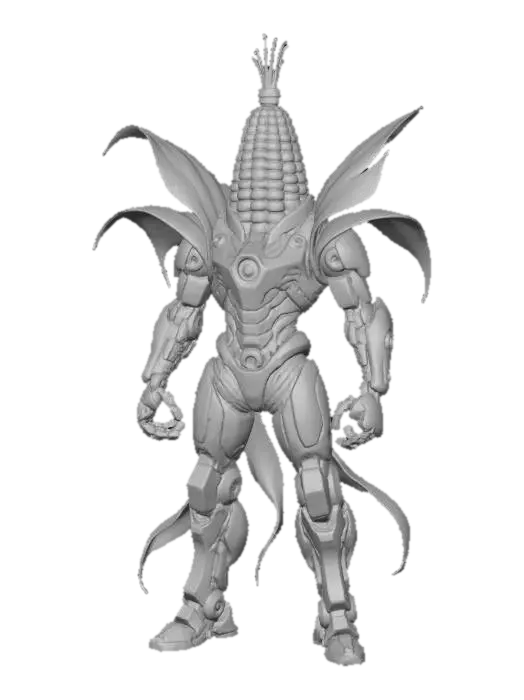 3D model for Cornbot, #Thanksgiving#
