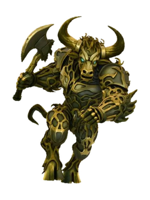 3D model for Minotaur's Fury