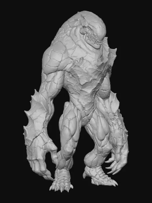 3D model for Marble Stone Golem