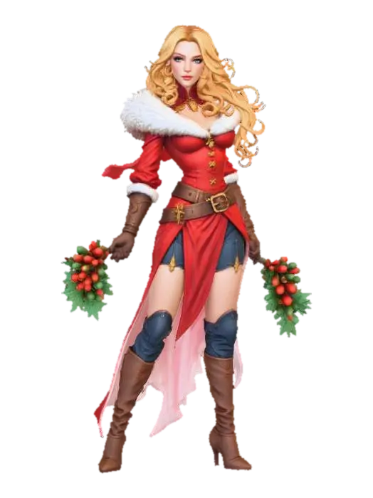 3D model for Female Elegant Holiday, #Christmas2025#