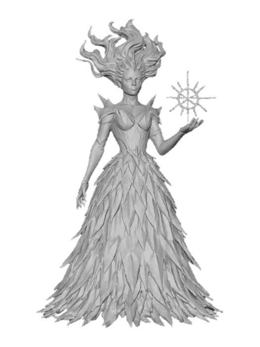 3D model for Ice Queen's Aura, #Christmas2025#