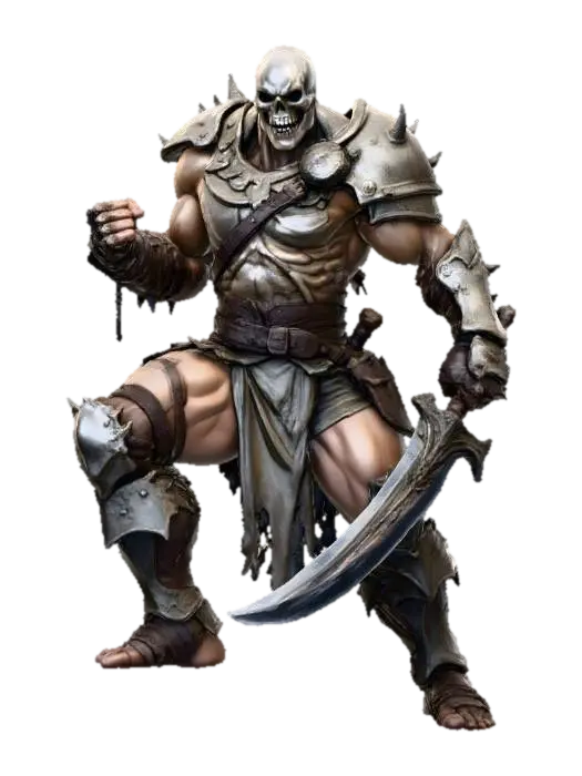 3D model for Skull Warrior