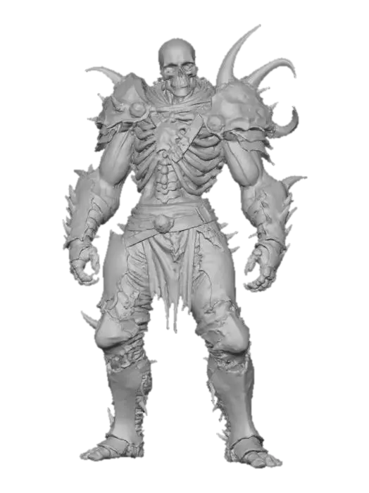 3D model for Energy Bone Warrior