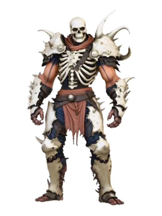 3D model for Energy Bone Warrior