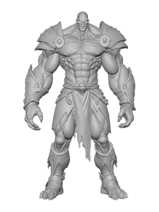 3D model for Titan War Golem