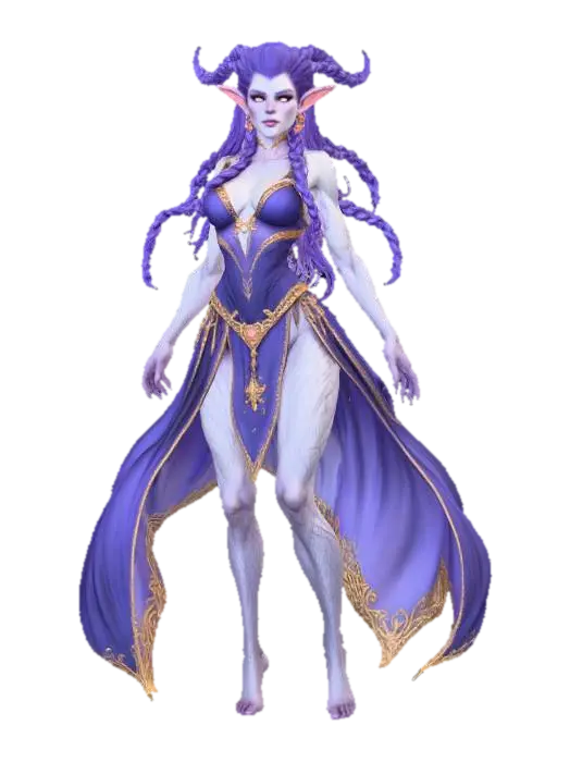 3D model for Female Mystic Druid