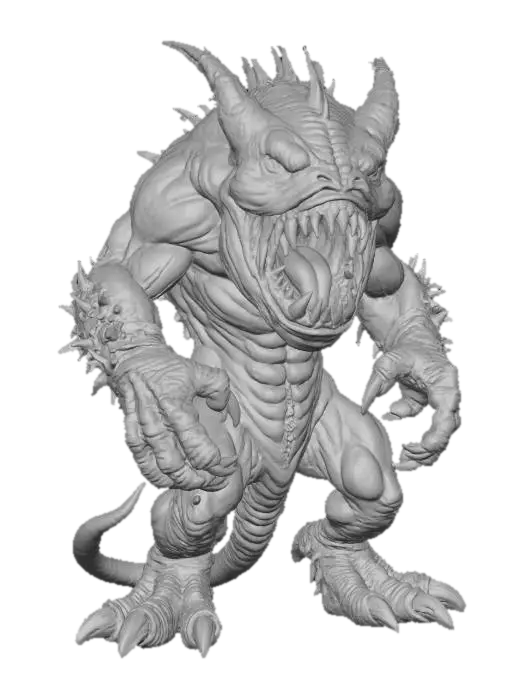 3D model for Green Behemoth