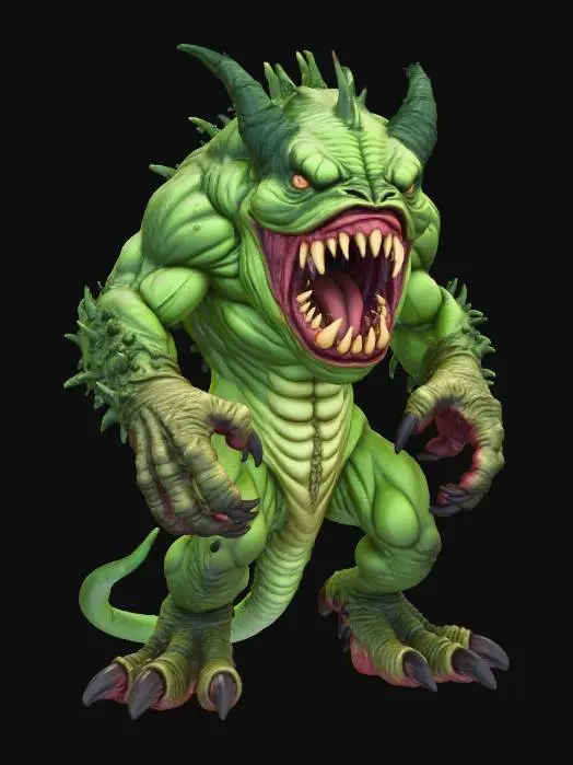 3D model for Green Behemoth