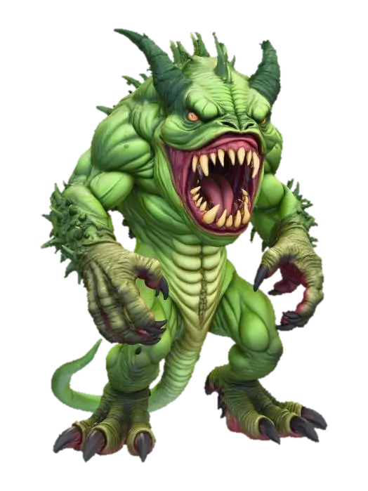 3D model for Green Behemoth
