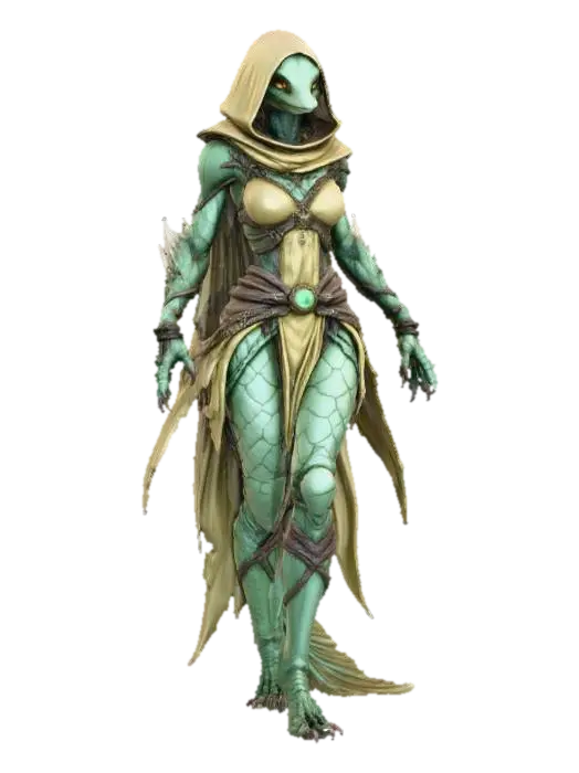 3D model for Female Guardian of the Lost Isles