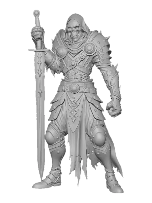 3D model for Skeleton Warrior