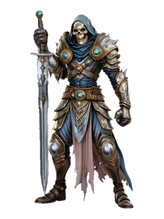 3D model for Skeleton Warrior