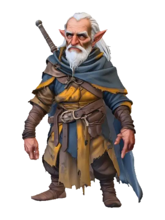 3D model for Elder Wanderer Mage