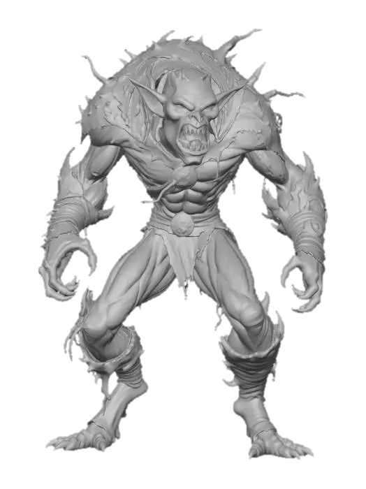 3D model for Forest Fiend