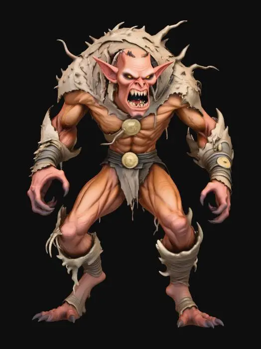 3D model for Forest Fiend