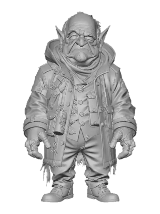 3D model for Seasoned Cosmic Dealer