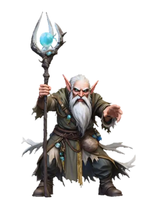 Arcane Mage - Robe 3D model, vytvořený pomocí AI