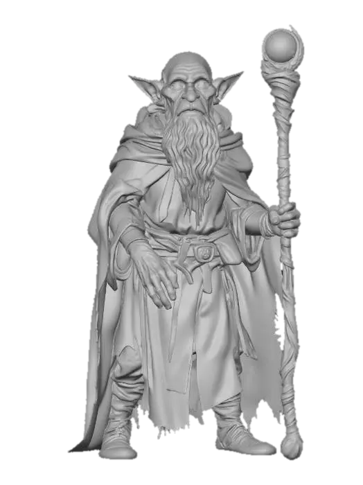 3D model for Elder of the Mystical Mage