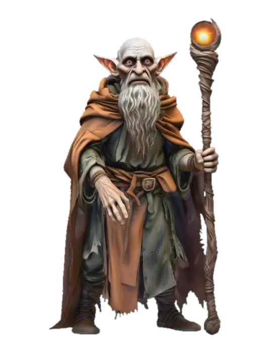 3D model for Elder of the Mystical Mage