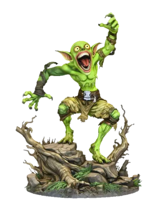 3D model for Goblin on the Rock