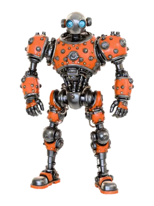 Mech Robotic - Engineering-3D-modell, genererad av AI